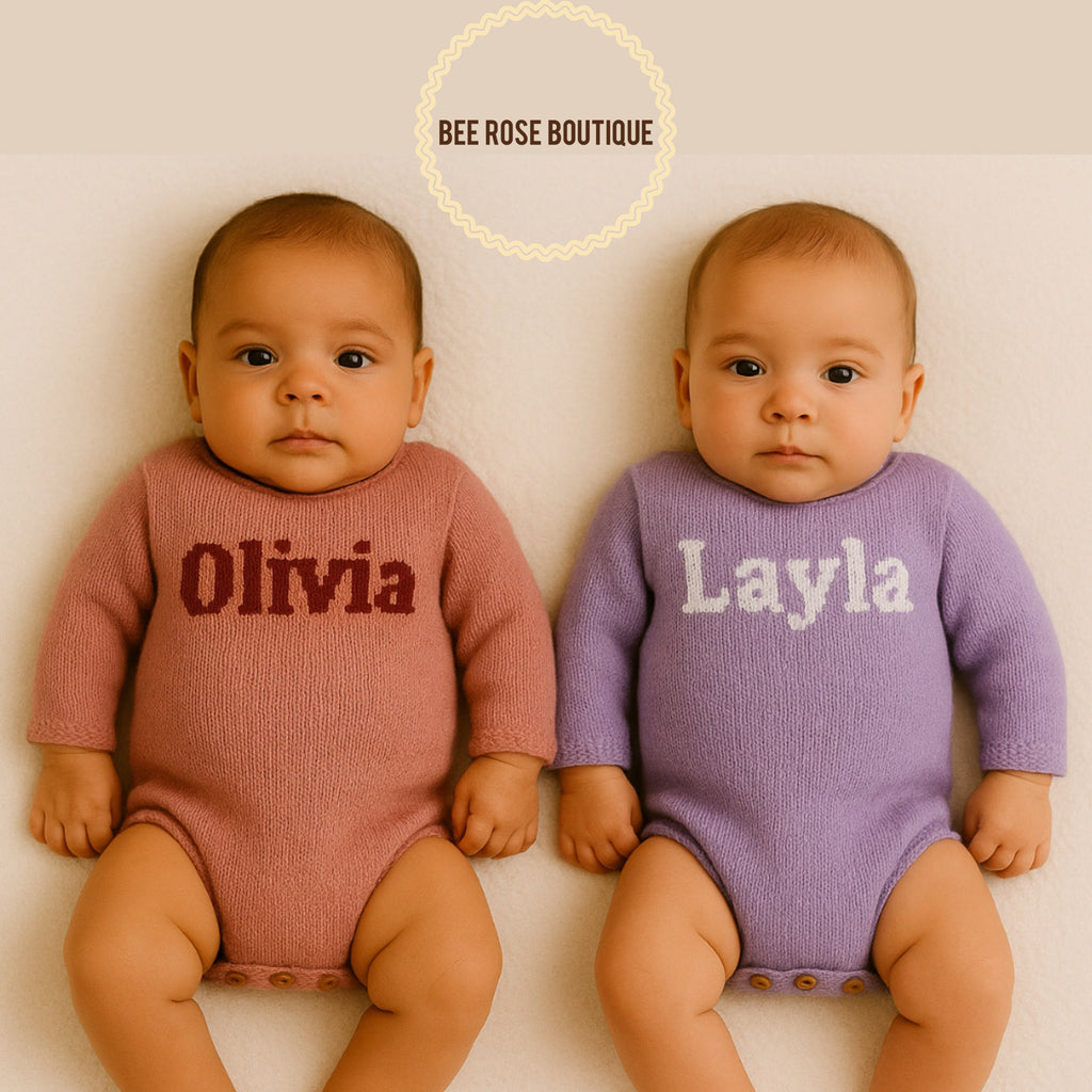 Girl’s Solid Custom Onesie