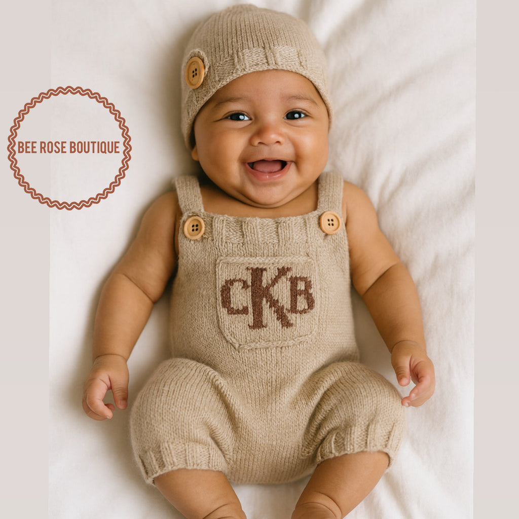 Monogrammed Romper Set II