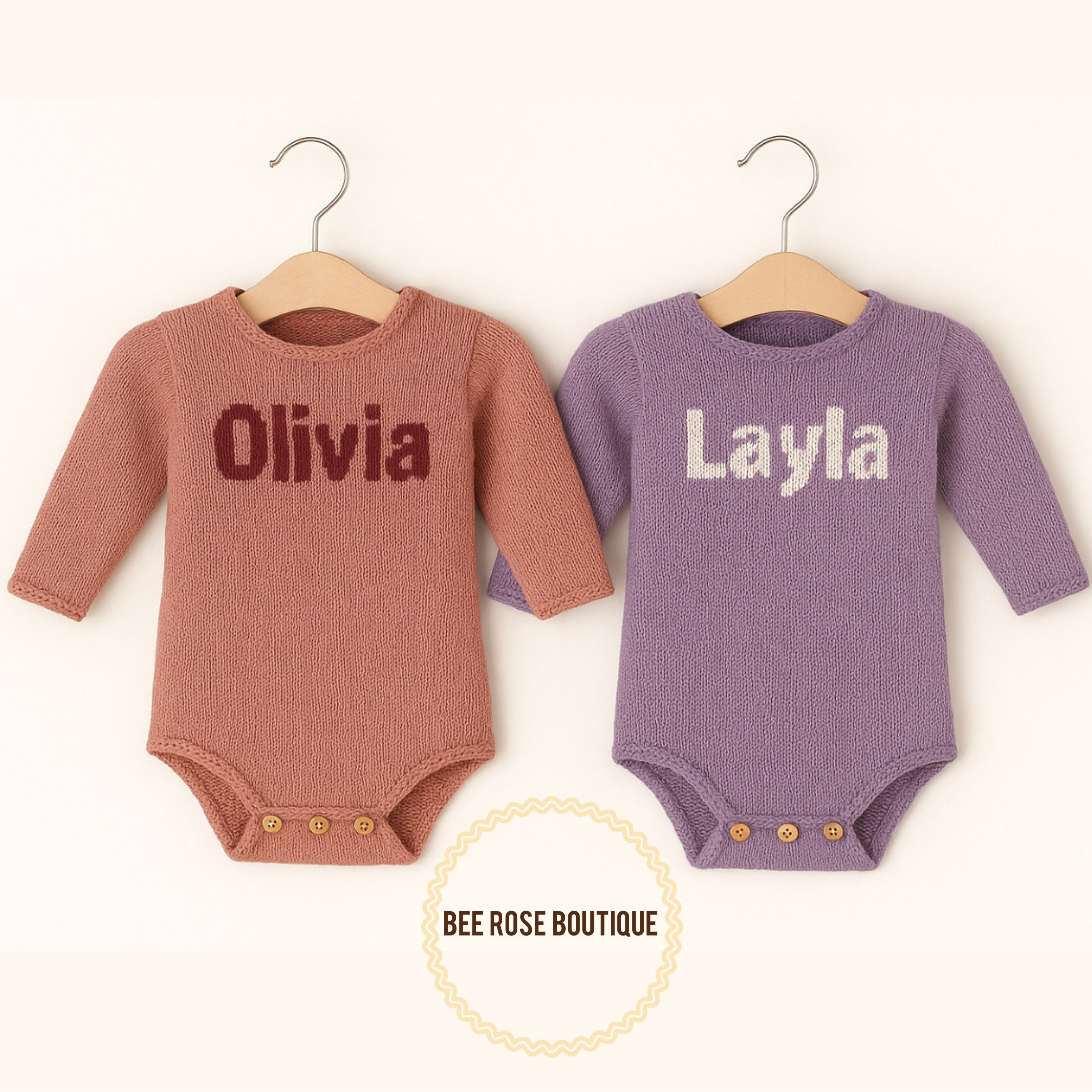 Girl’s Solid Custom Onesie