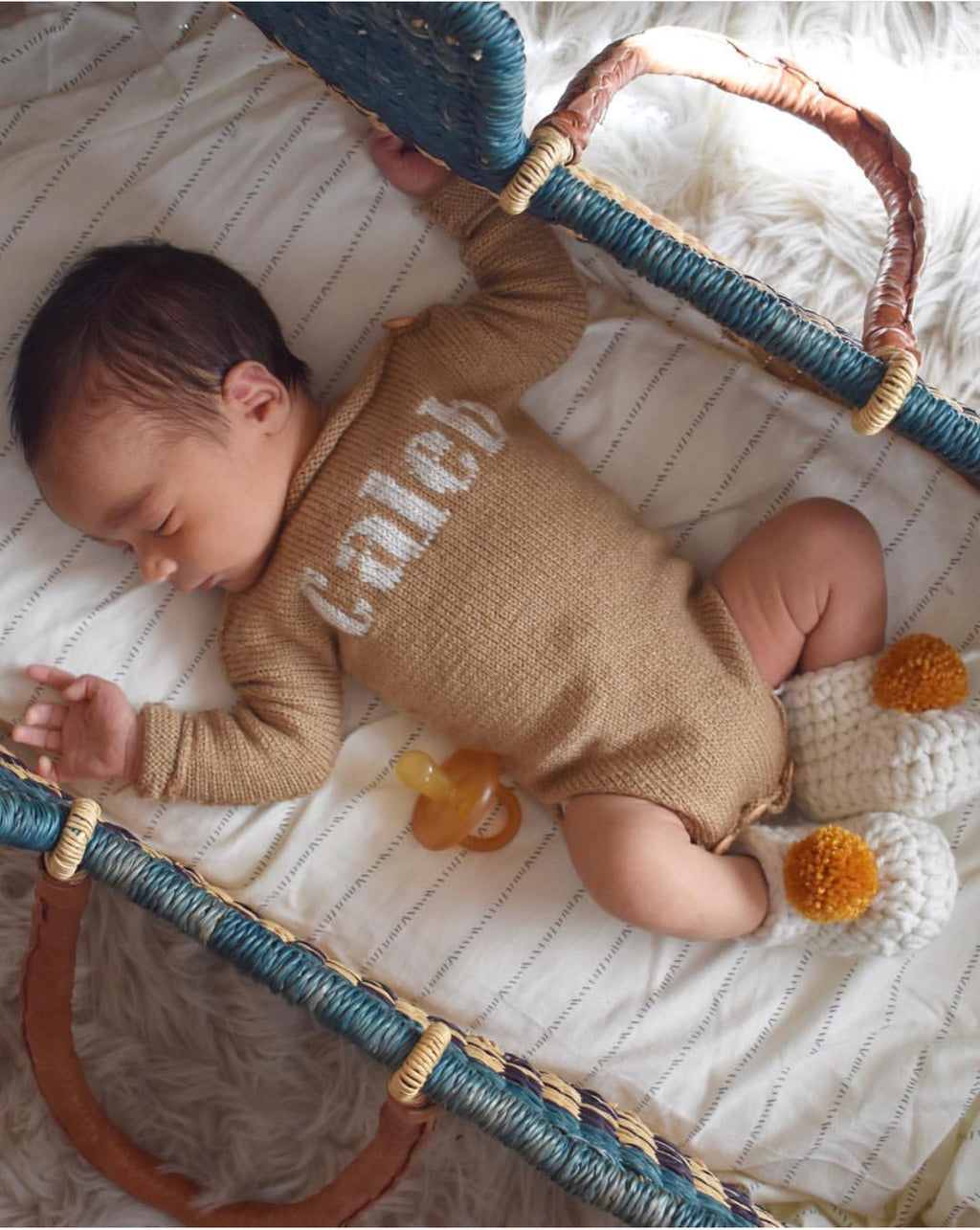 Custom Knit Onesie