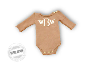 The Monogrammed Onesie