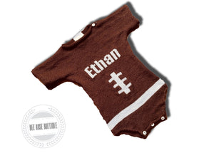Custom Football Onesie